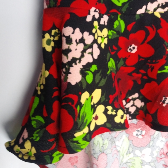 Six Crisp Days Peplum High Low Top Sz S - Picture 4 of 9